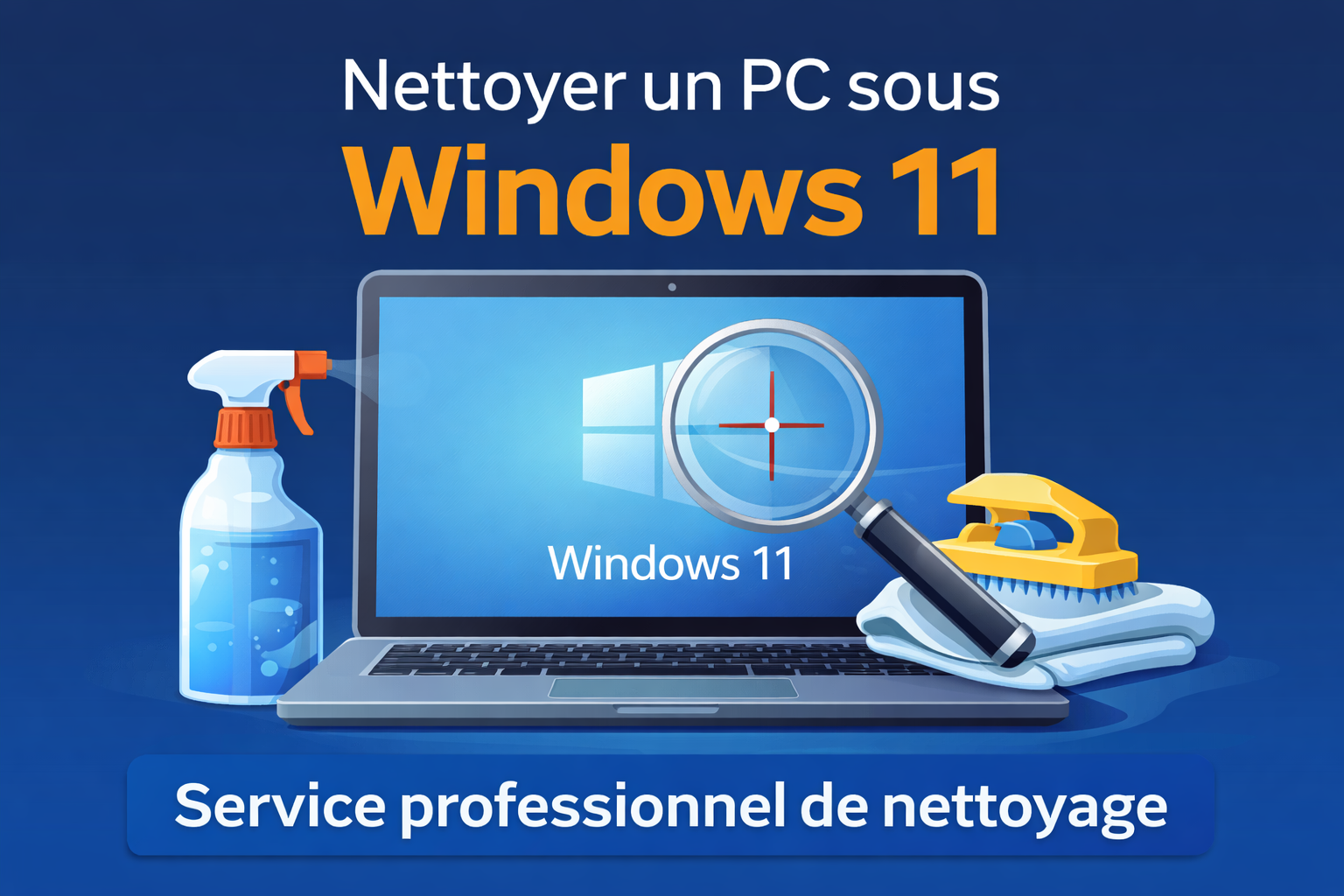 Nettoyage d’un PC sous Windows 11 pour améliorer la vitesse et la stabilité